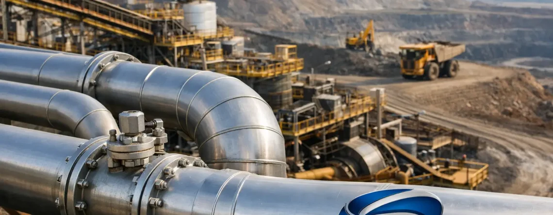 Tubulação industrial para mineração: como especificar